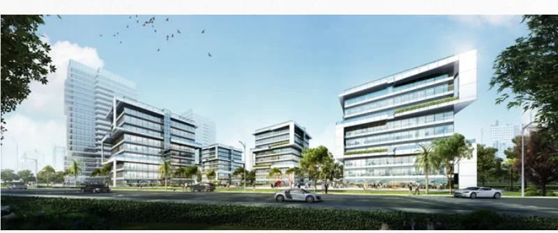 Street rendering of Guangzhou Najin Business Area